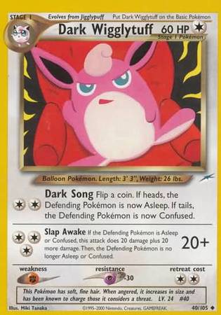 Dark Wigglytuff (40/105) [Neo Destiny Unlimited] | Game Haven TX