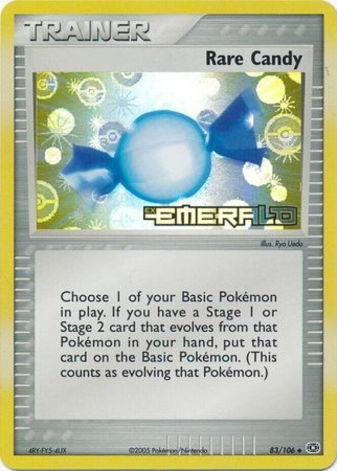 Rare Candy (83/106) (Stamped) [EX: Emerald] | Game Haven TX