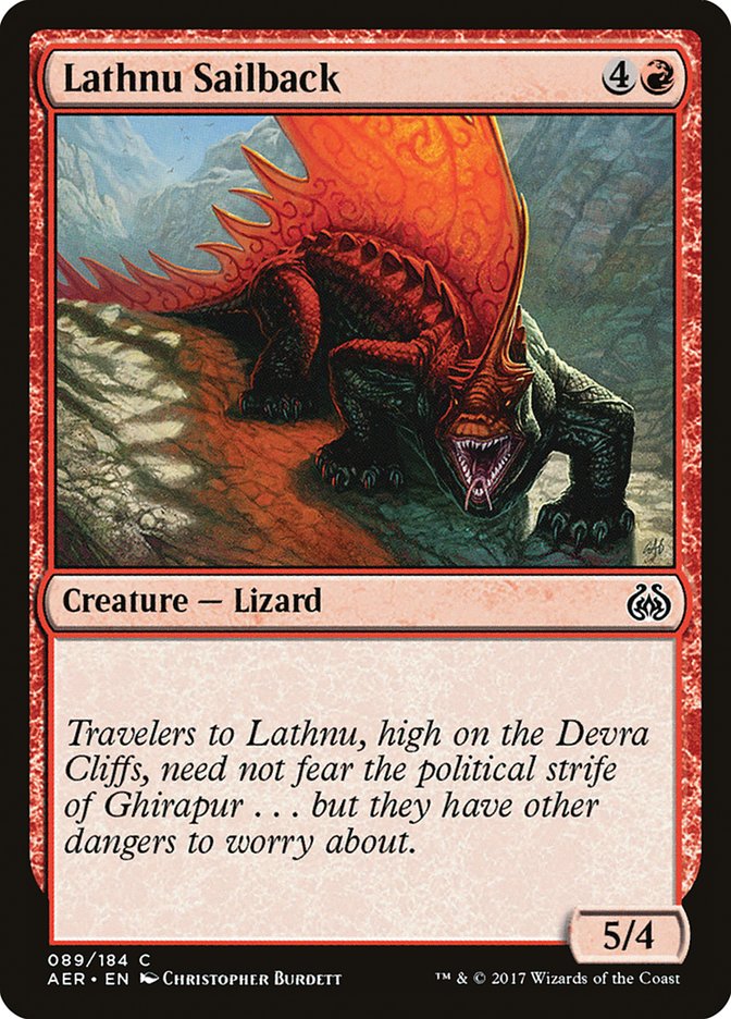 Lathnu Sailback [Aether Revolt] | Game Haven TX