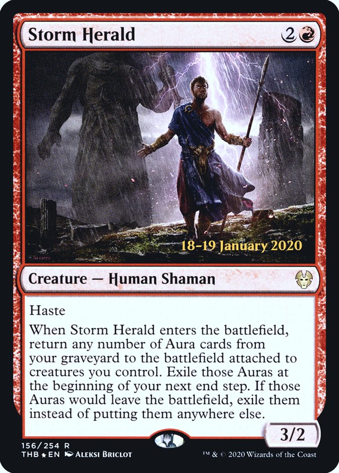 Storm Herald [Theros Beyond Death Promos] | Game Haven TX