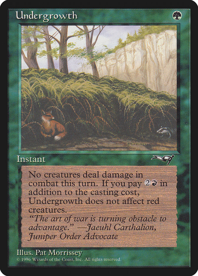 Undergrowth (Fox Art) [Alliances] | Game Haven TX