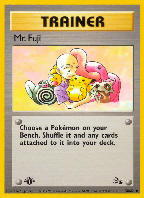 Mr. Fuji (58/62) [Fossil 1st Edition] | Game Haven TX