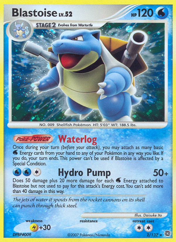 Blastoise (2/132) [Diamond & Pearl: Secret Wonders] | Game Haven TX