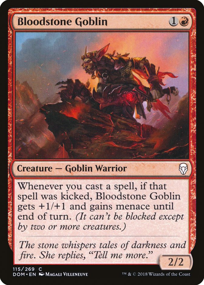 Bloodstone Goblin [Dominaria] | Game Haven TX