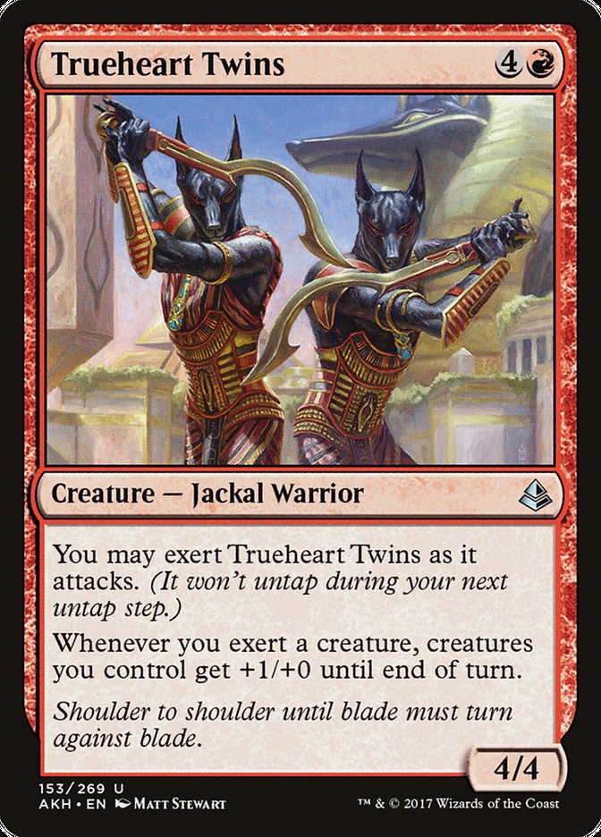 Trueheart Twins [Amonkhet] | Game Haven TX