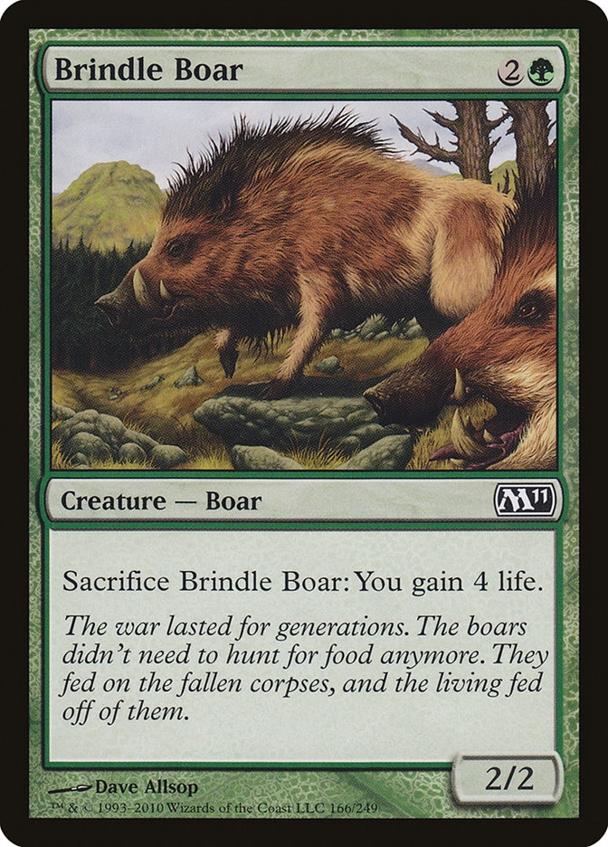 Brindle Boar [Magic 2011] | Game Haven TX