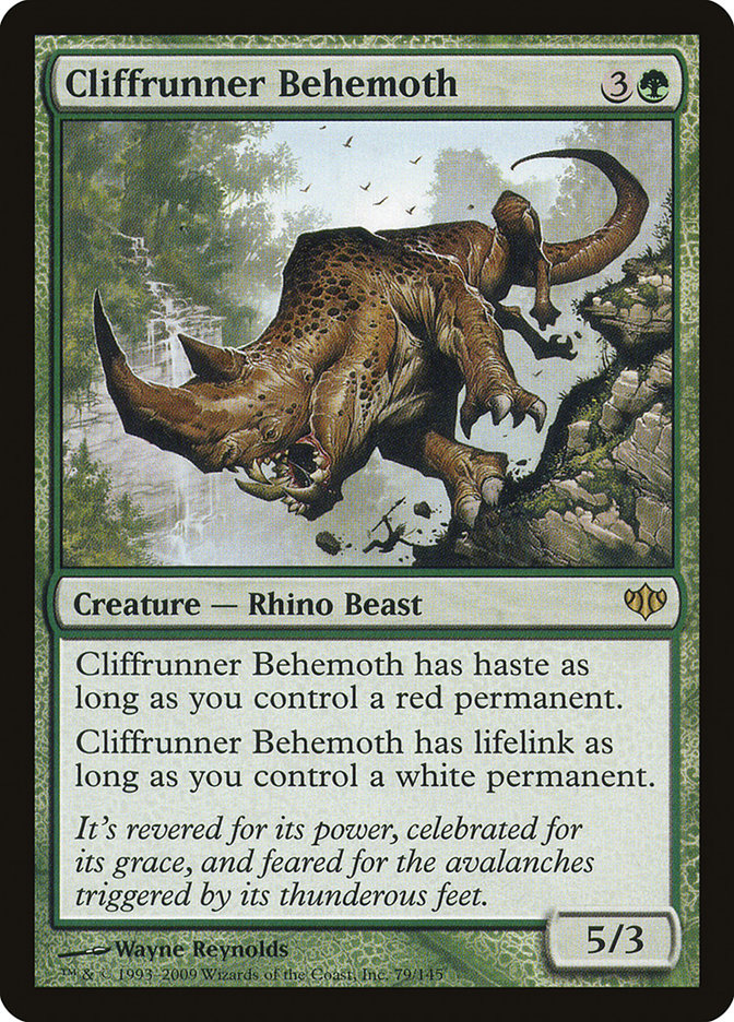 Cliffrunner Behemoth [Conflux] | Game Haven TX
