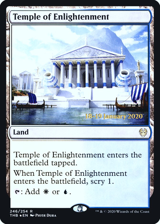 Temple of Enlightenment [Theros Beyond Death Promos] | Game Haven TX