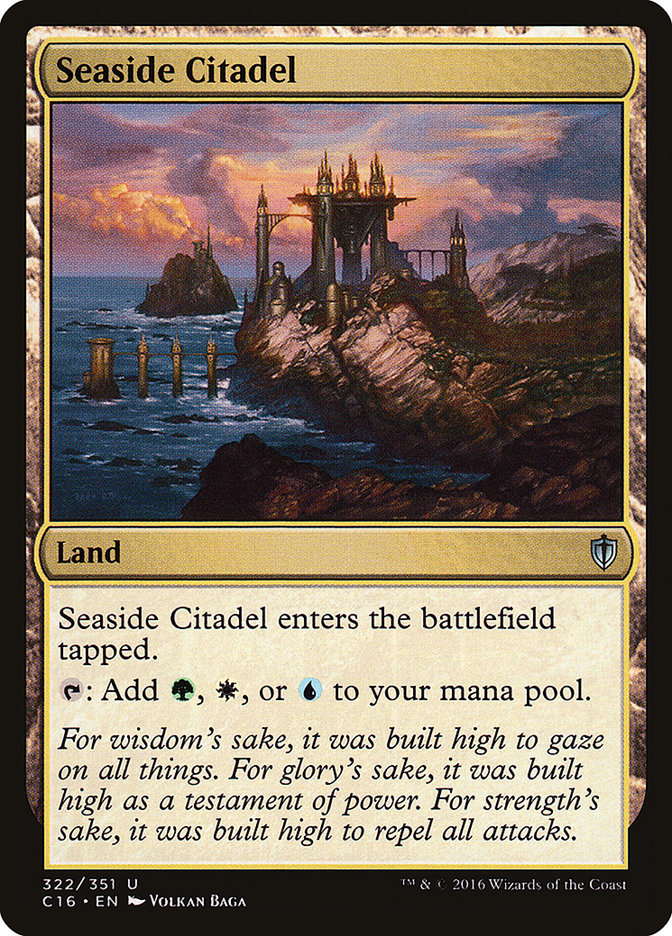 Seaside Citadel [Commander 2016] | Game Haven TX