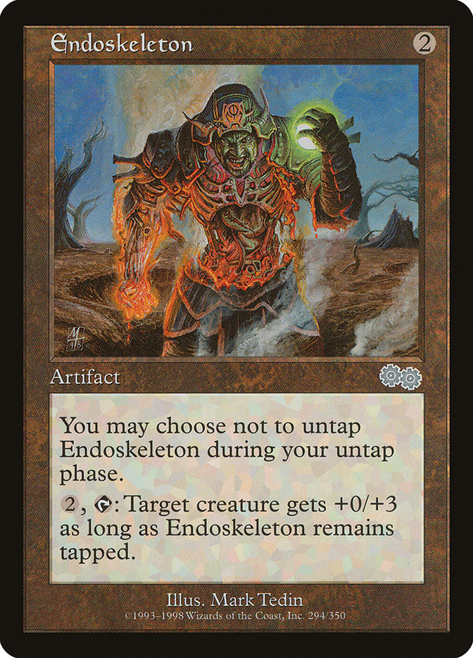 Endoskeleton [Urza's Saga] | Game Haven TX