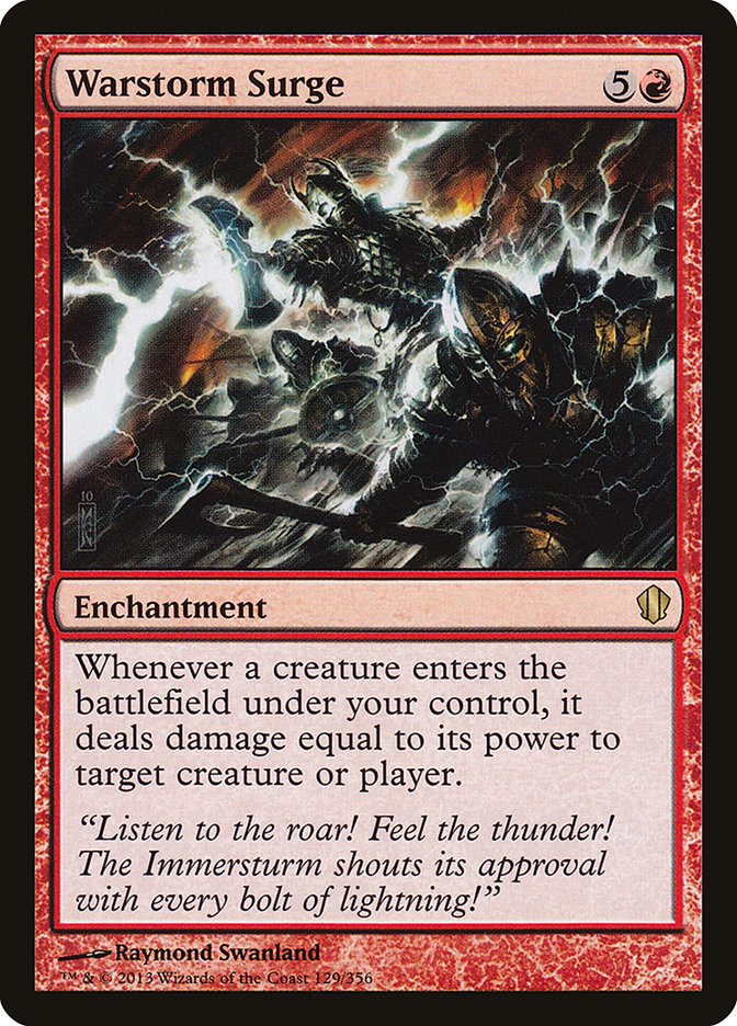 Warstorm Surge [Commander 2013] | Game Haven TX