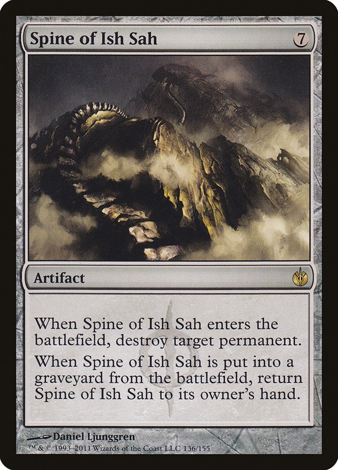 Spine of Ish Sah [Mirrodin Besieged] | Game Haven TX