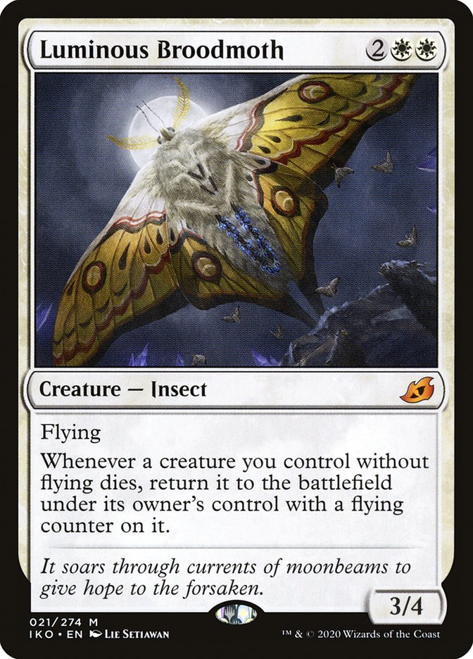Luminous Broodmoth [Ikoria: Lair of Behemoths] | Game Haven TX