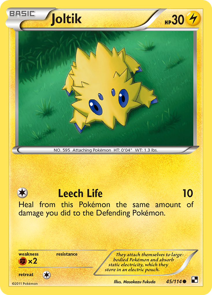 Joltik (45/114) [Black & White: Base Set] | Game Haven TX