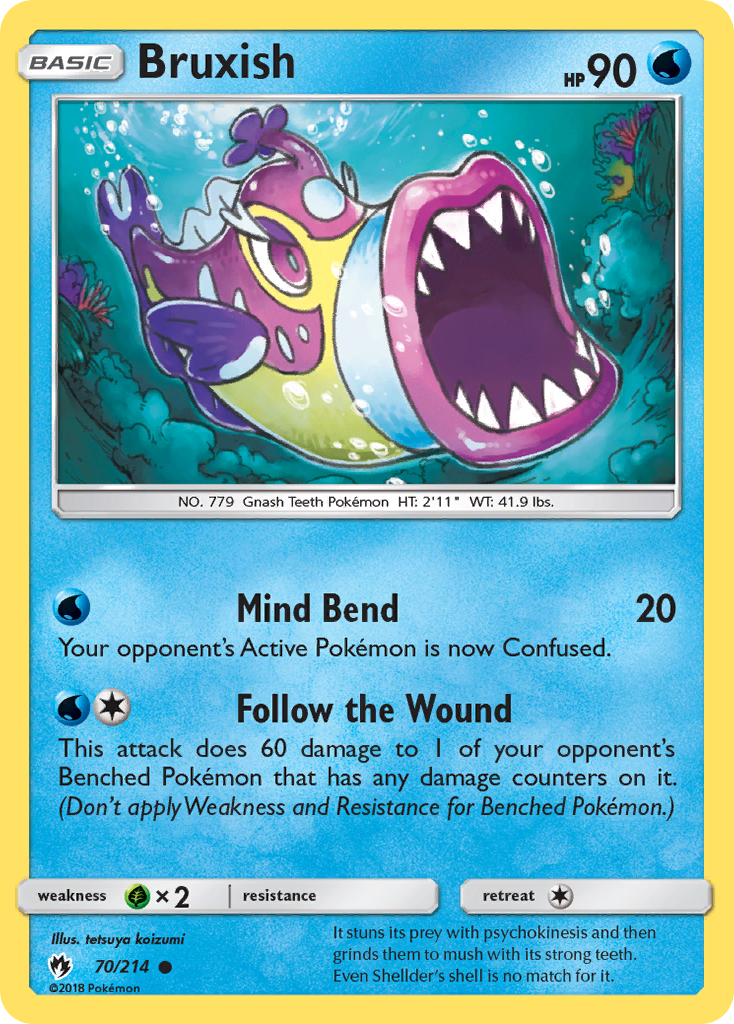 Bruxish (70/214) [Sun & Moon: Lost Thunder] | Game Haven TX