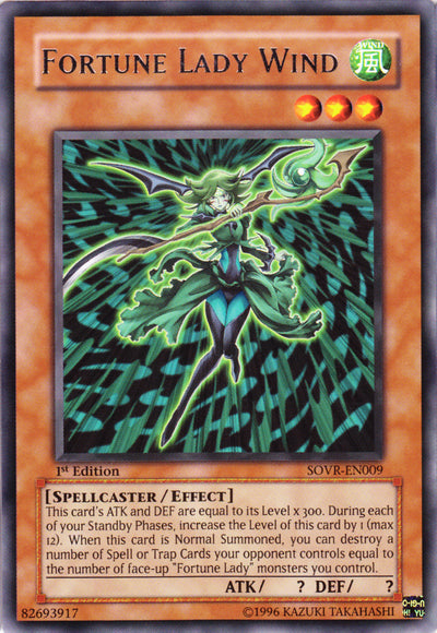 Fortune Lady Wind [SOVR-EN009] Rare | Game Haven TX