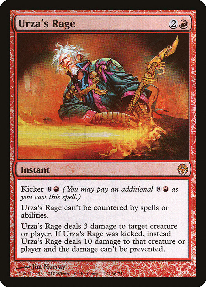 Urza's Rage [Duel Decks: Phyrexia vs. the Coalition] | Game Haven TX