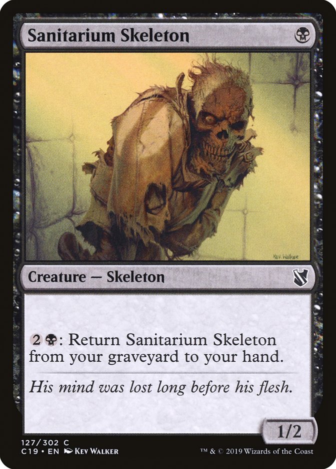 Sanitarium Skeleton [Commander 2019] | Game Haven TX