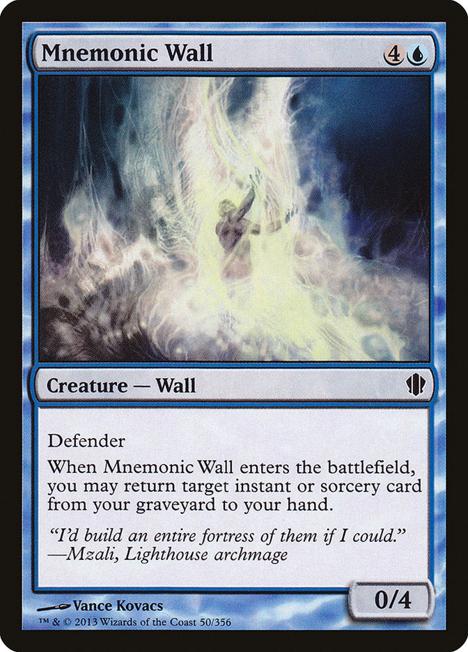 Mnemonic Wall [Commander 2013] | Game Haven TX