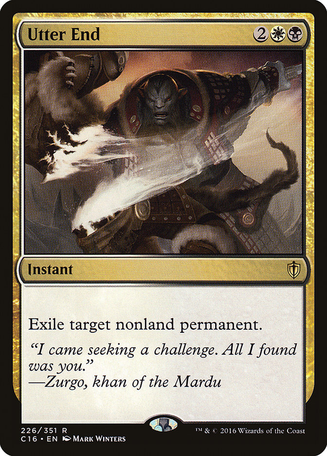 Utter End [Commander 2016] | Game Haven TX
