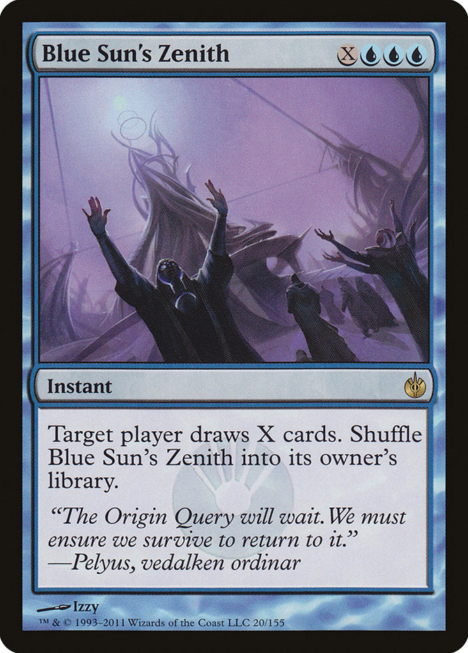 Blue Sun's Zenith [Mirrodin Besieged] | Game Haven TX