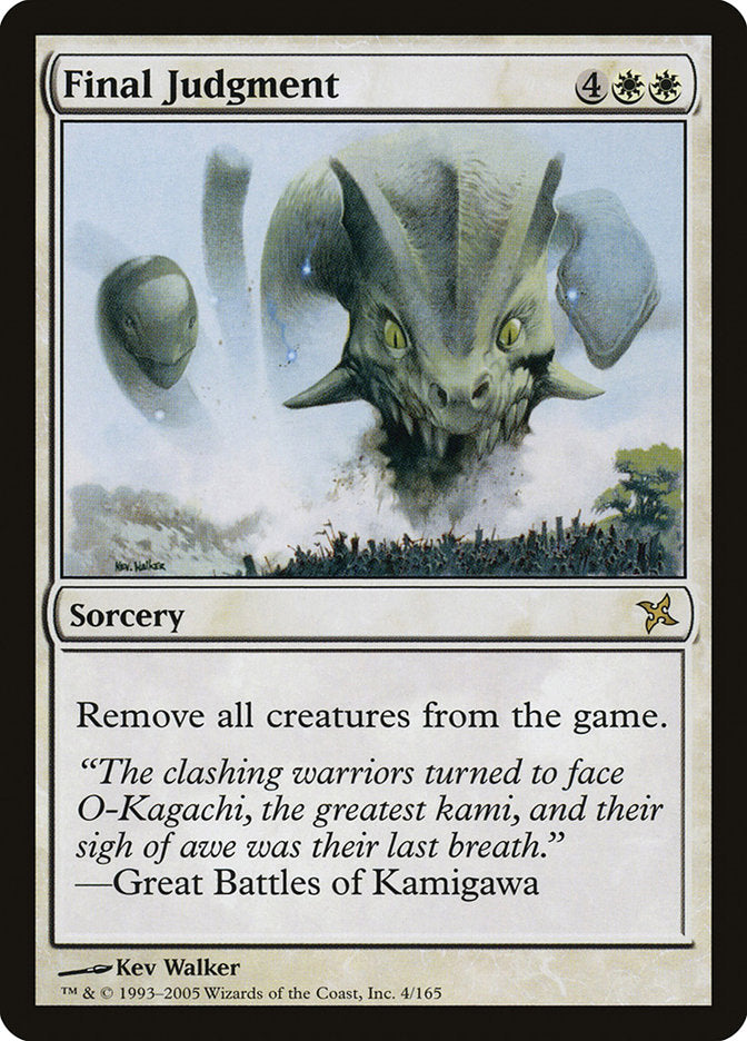 Final Judgment [Betrayers of Kamigawa] | Game Haven TX