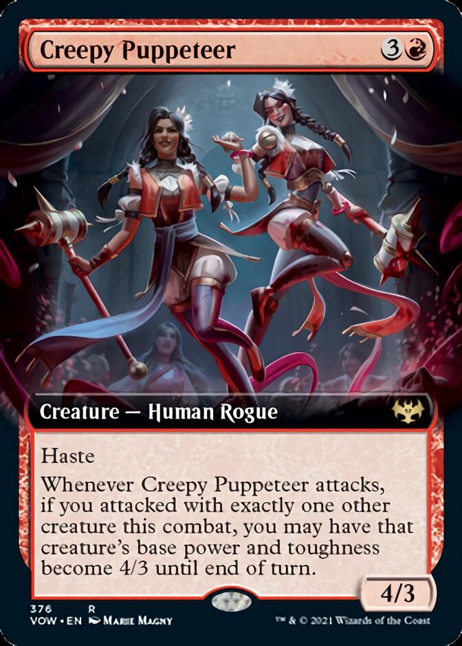 Creepy Puppeteer (Extended) [Innistrad: Crimson Vow] | Game Haven TX