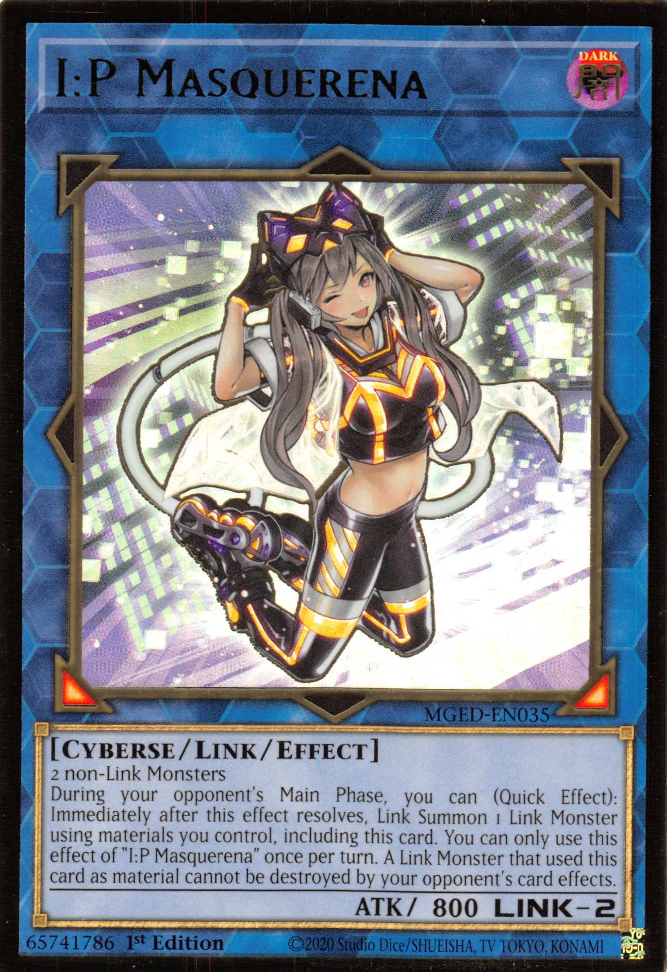 I:P Masquerena [MGED-EN035] Gold Rare | Game Haven TX