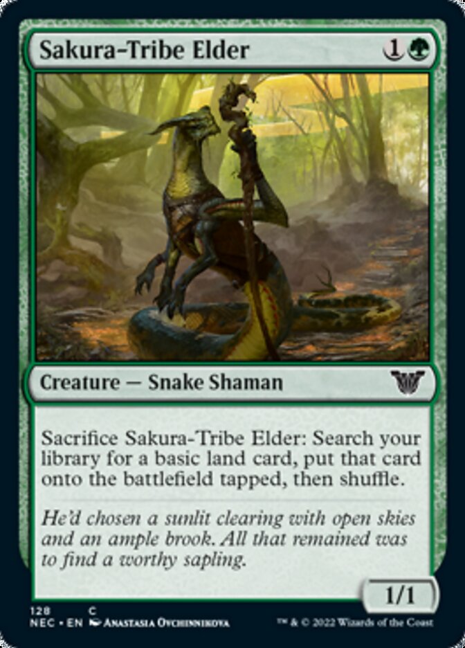 Sakura-Tribe Elder [Kamigawa: Neon Dynasty Commander] | Game Haven TX