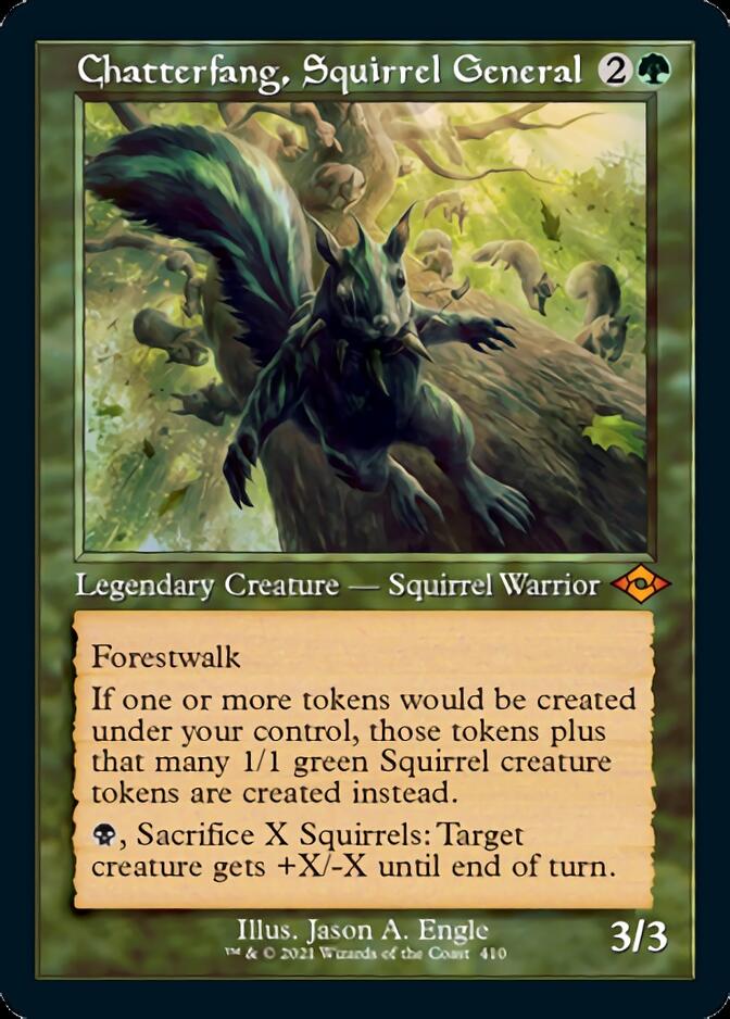 Chatterfang, Squirrel General (Retro) [Modern Horizons 2] | Game Haven TX