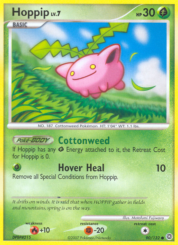 Hoppip (90/132) [Diamond & Pearl: Secret Wonders] | Game Haven TX