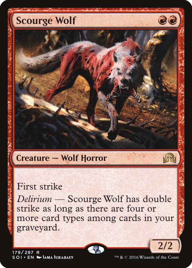 Scourge Wolf [Shadows over Innistrad] | Game Haven TX