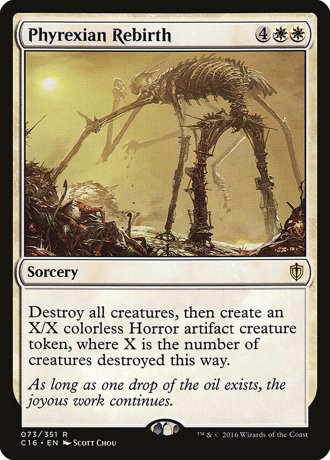 Phyrexian Rebirth [Commander 2016] | Game Haven TX