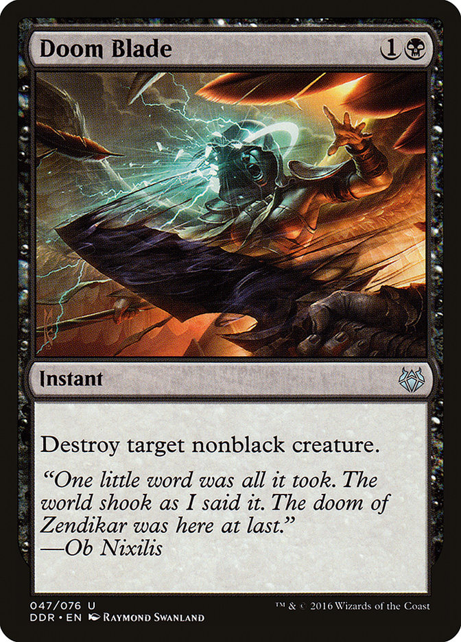 Doom Blade [Duel Decks: Nissa vs. Ob Nixilis] | Game Haven TX