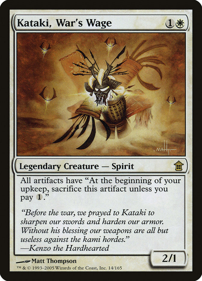 Kataki, War's Wage [Saviors of Kamigawa] | Game Haven TX