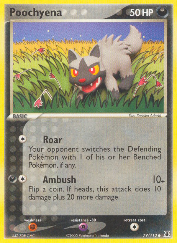 Poochyena (79/113) [EX: Delta Species] | Game Haven TX