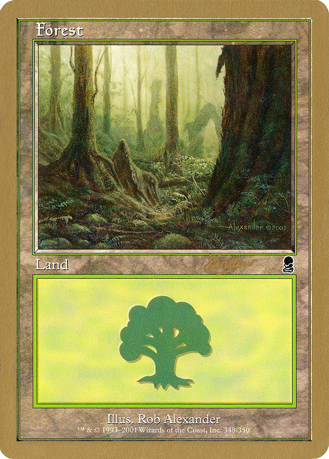 Forest (shh348) (Sim Han How) [World Championship Decks 2002] | Game Haven TX