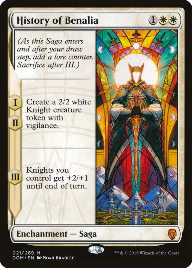 History of Benalia [Dominaria Promos] | Game Haven TX