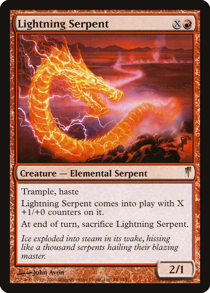 Lightning Serpent [Coldsnap] | Game Haven TX