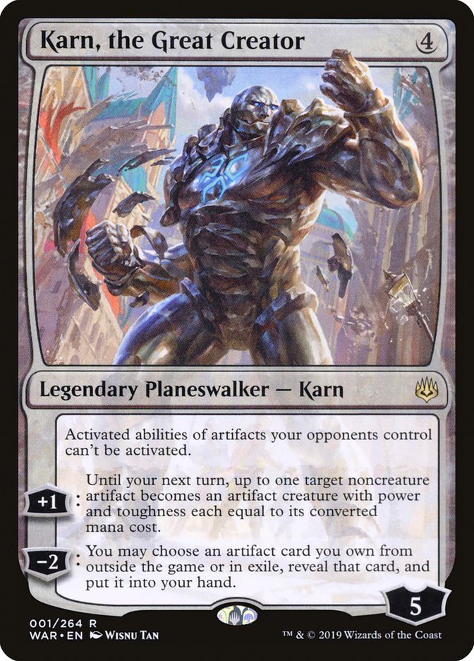 Karn, the Great Creator [War of the Spark] | Game Haven TX