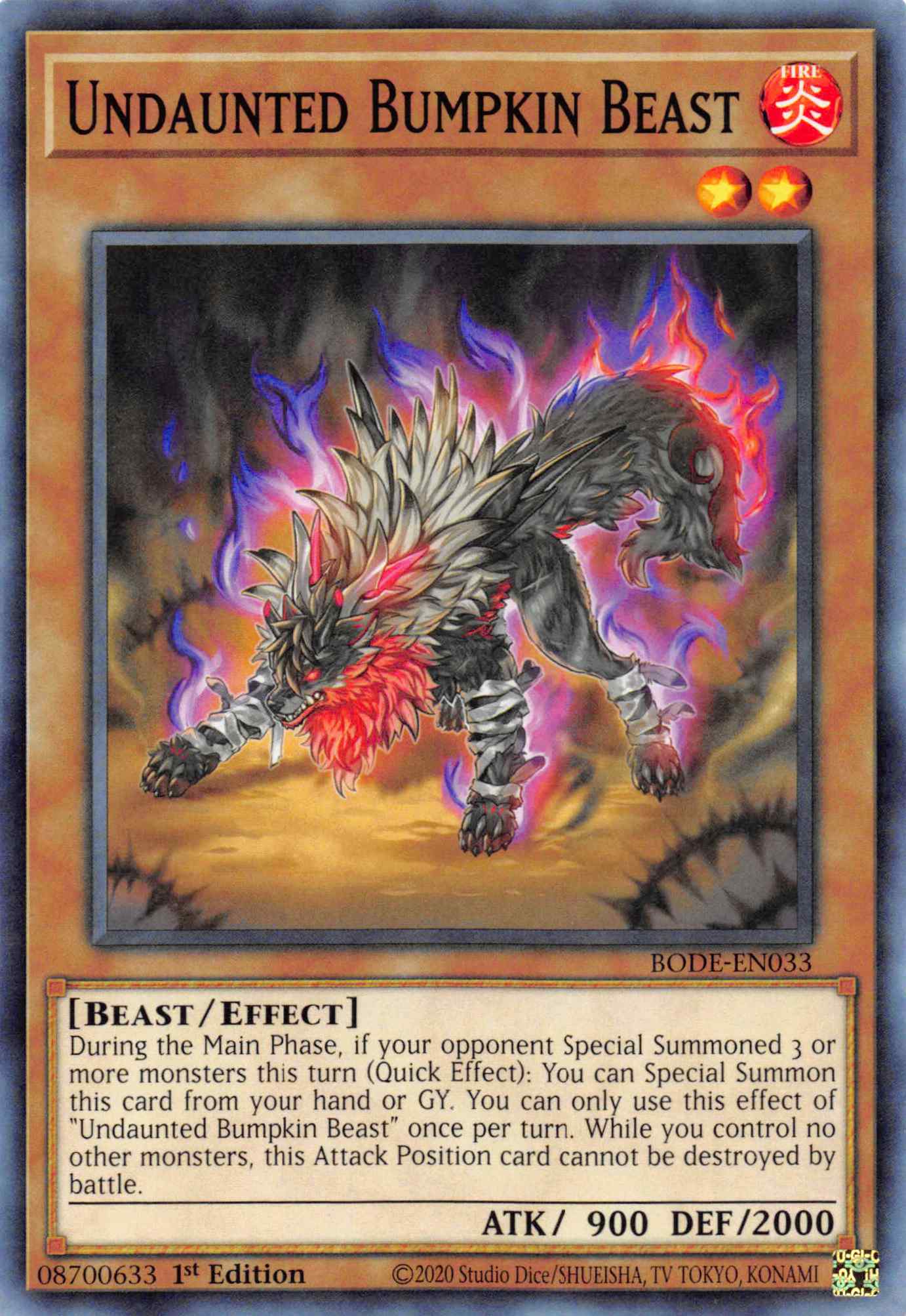 Undaunted Bumpkin Beast [BODE-EN033] Common | Game Haven TX