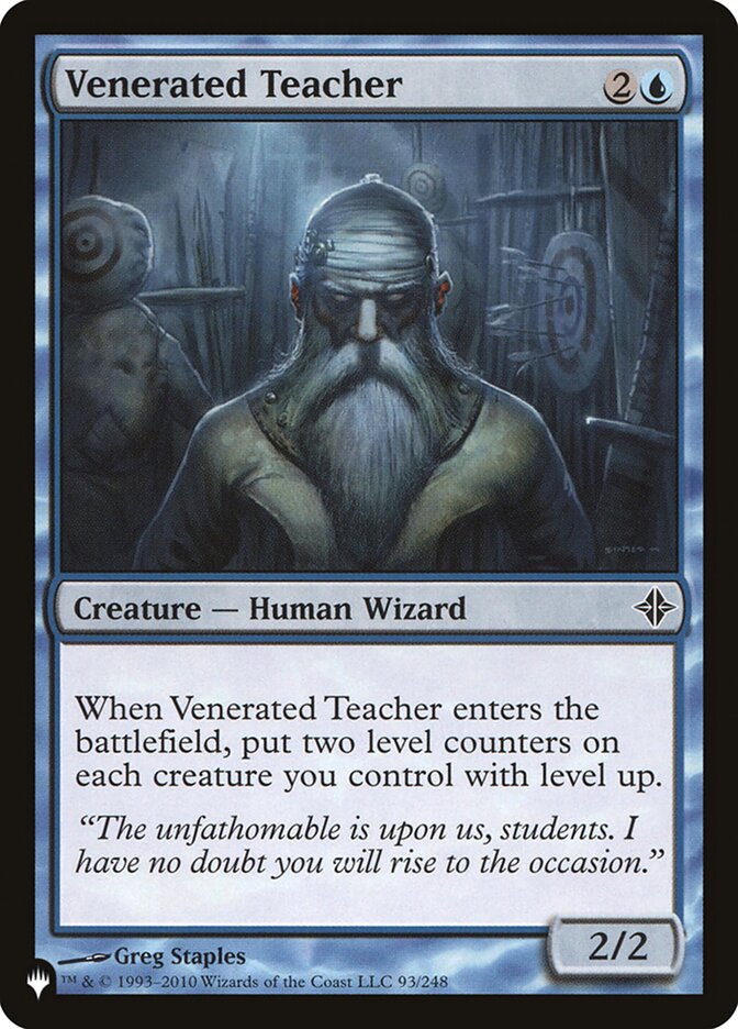 Venerated Teacher [The List] | Game Haven TX