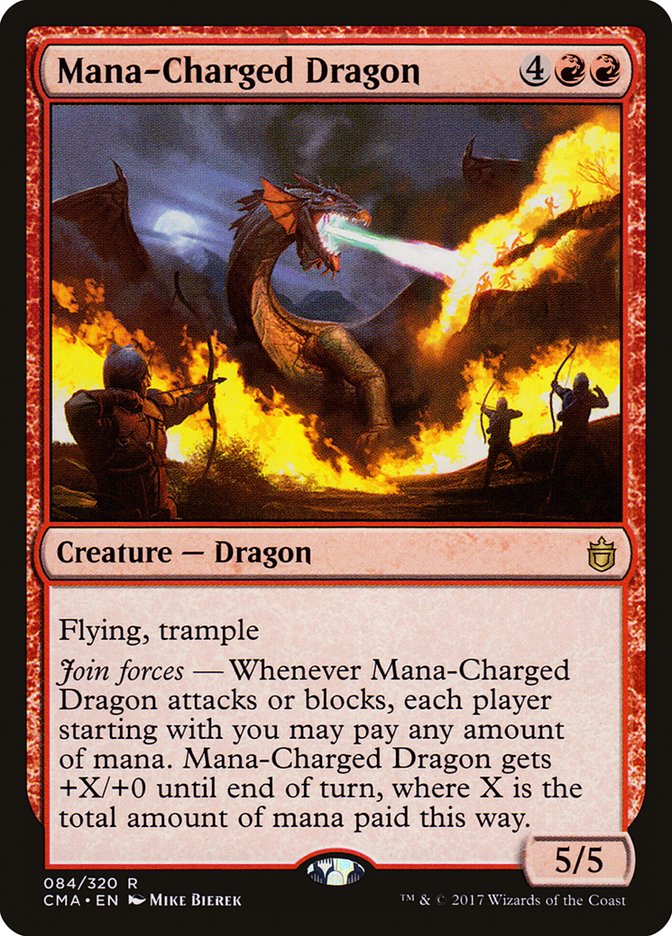 Mana-Charged Dragon [Commander Anthology] | Game Haven TX