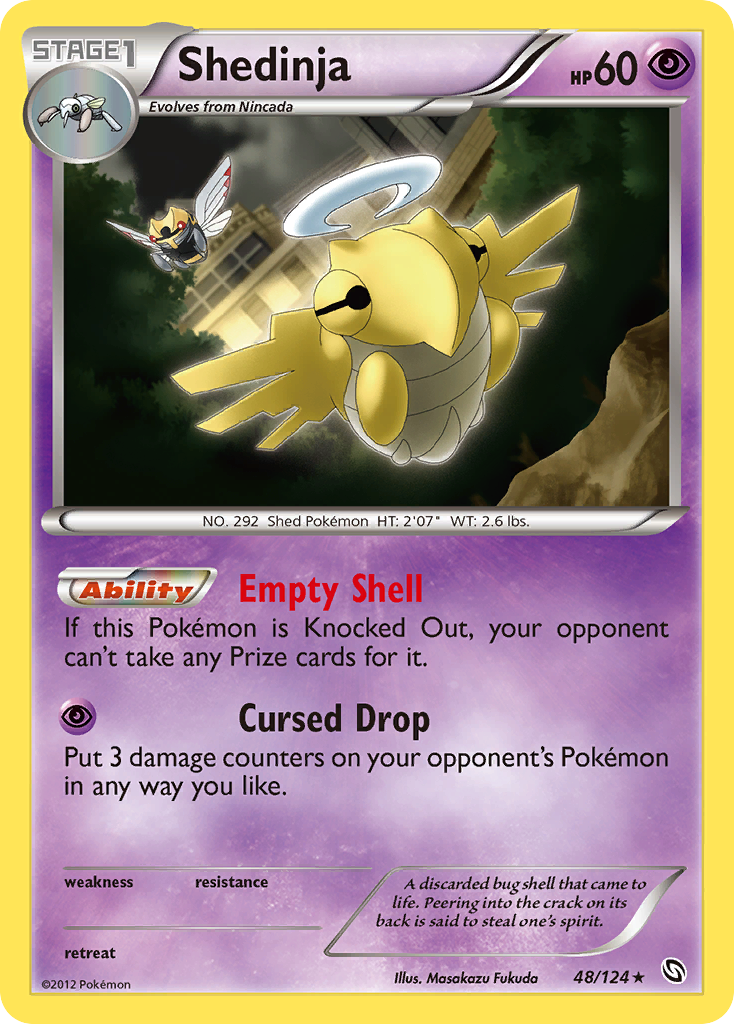 Shedinja (48/124) [Black & White: Dragons Exalted] | Game Haven TX