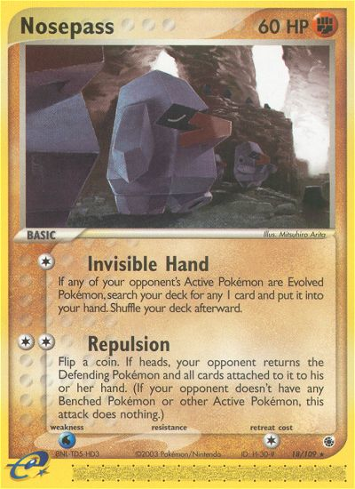 Nosepass (18/109) [EX: Ruby & Sapphire] | Game Haven TX