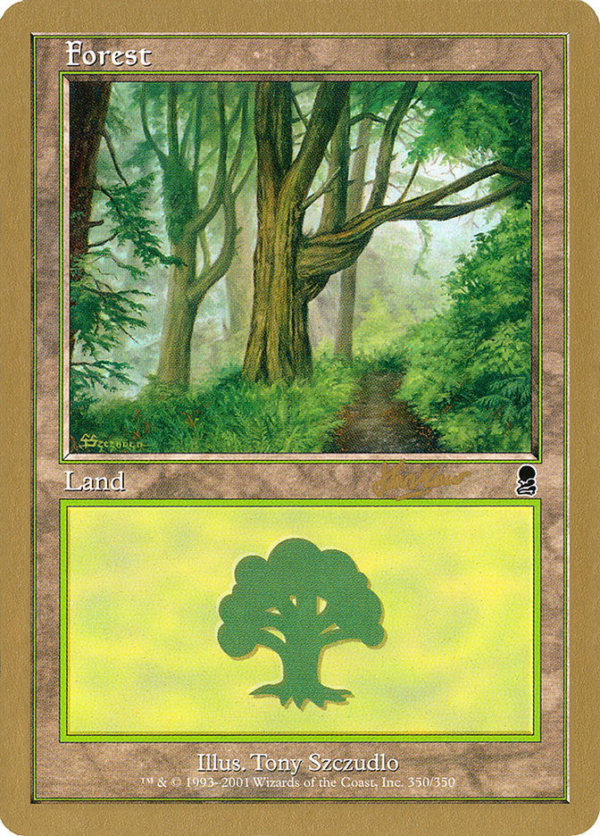 Forest (shh350) (Sim Han How) [World Championship Decks 2002] | Game Haven TX