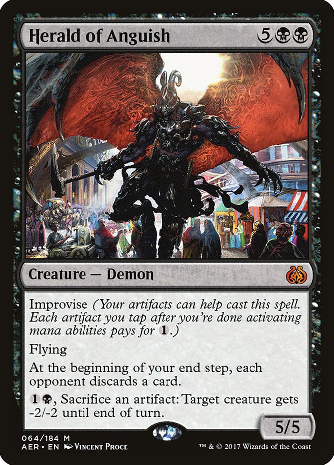 Herald of Anguish [Aether Revolt] | Game Haven TX