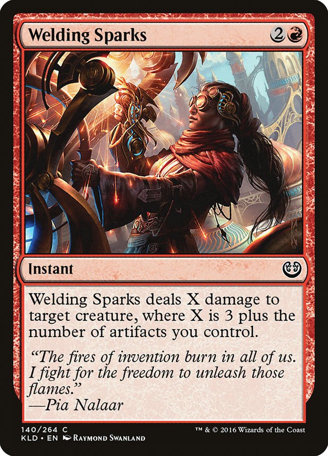 Welding Sparks [Kaladesh] | Game Haven TX