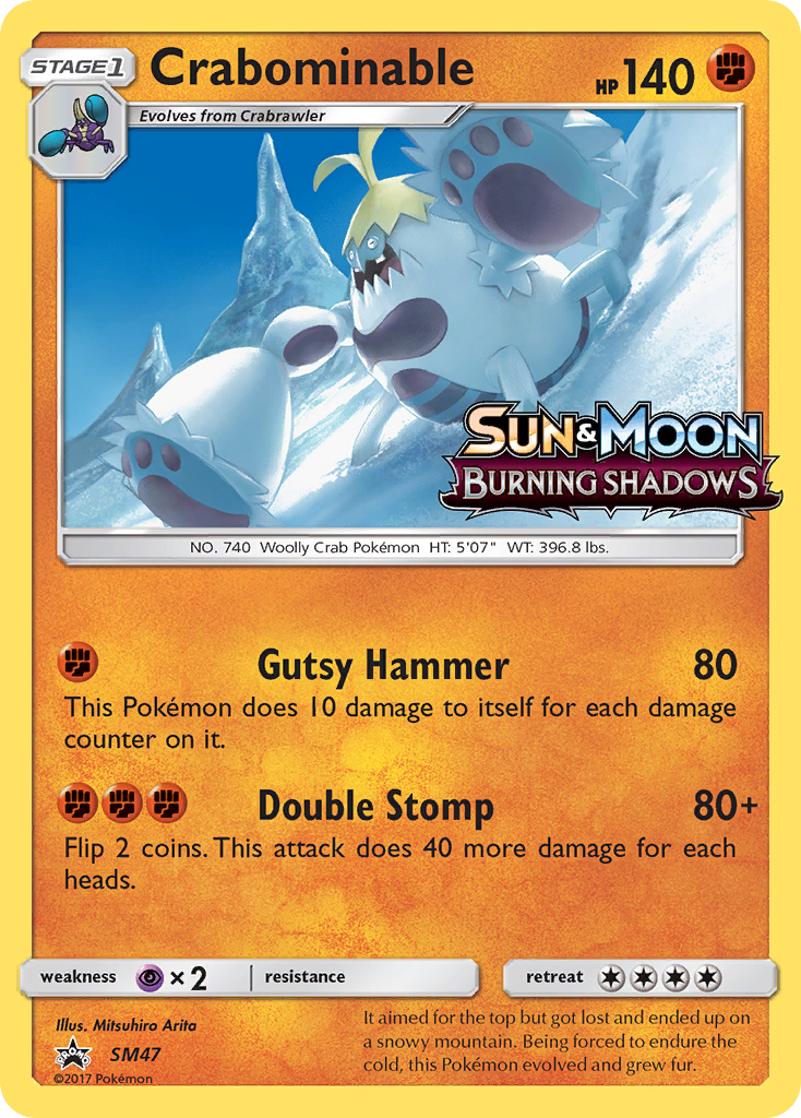 Crabominable (SM47) [Sun & Moon: Black Star Promos] | Game Haven TX