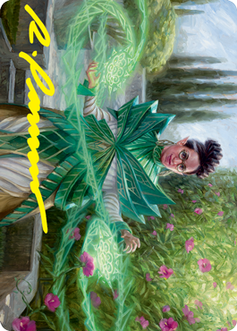 Kianne, Dean of Substance Art Card (Gold-Stamped Signature) [Strixhaven: School of Mages Art Series] | Game Haven TX